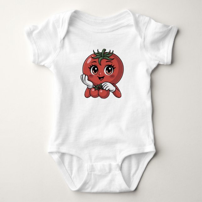 Body Para Bebê Apenas Eu Tomate (Frente)