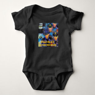 Body Para Bebê Apreciação da Polícia