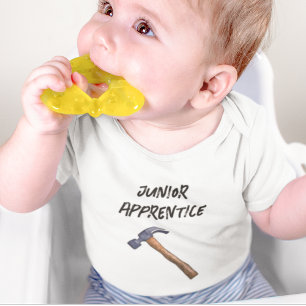 Body Para Bebê Aprentice Júnior, martelo-carpinteiro, Tradie