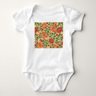 Body Para Bebê Aquarela Floral Retroativa: Elegância do Eterno