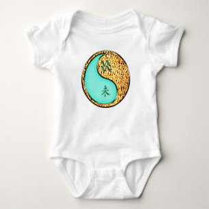 Body Para Bebê Aquário & Cabra de Fogo