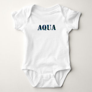 Body Para Bebê Aquário Planeta Aquário Peixe
