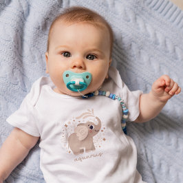 Body Para Bebê Aquarius Baby: "Cuteneza Cósmica do Portador de Ág