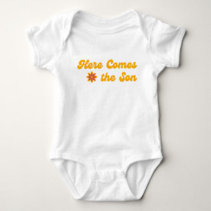 Body Para Bebê Aqui vem o Filho