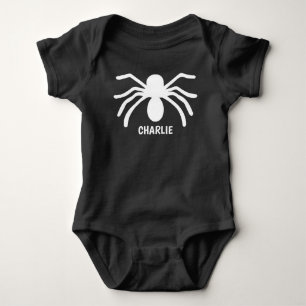Body Para Bebê Aranha Bebê de Primeiro Halloween