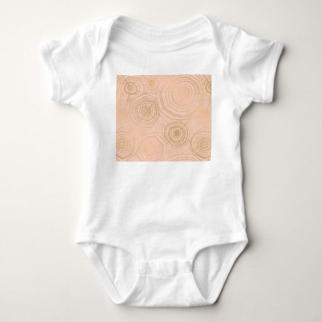 Body Para Bebê Aranha de Pastel: Padrão de Dia das Bruxas. (Frente)