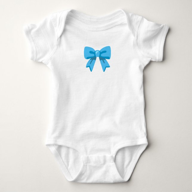 Body Para Bebê Arco azul (Frente)