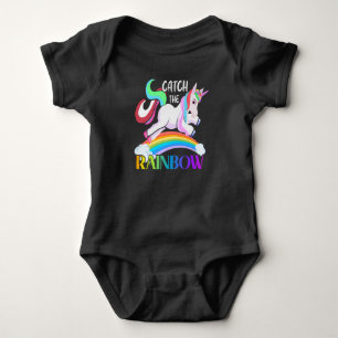 Body Para Bebê Arco-Íris - Design Unicórnio-15989
