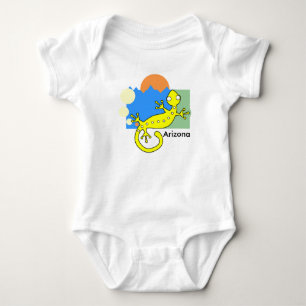Body Para Bebê Arizona Lizard Bodydress