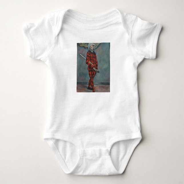Body Para Bebê Arlequim (Coringa) (por Paul Cézanne) (Frente)