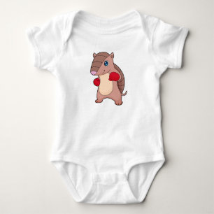 Body Para Bebê Armadillo Boxer Boxer Luvas