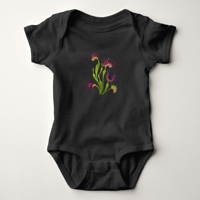 Body Para Bebê Armando Venus Flytrap (Frente)