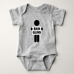 Body Para Bebê Armas Ban