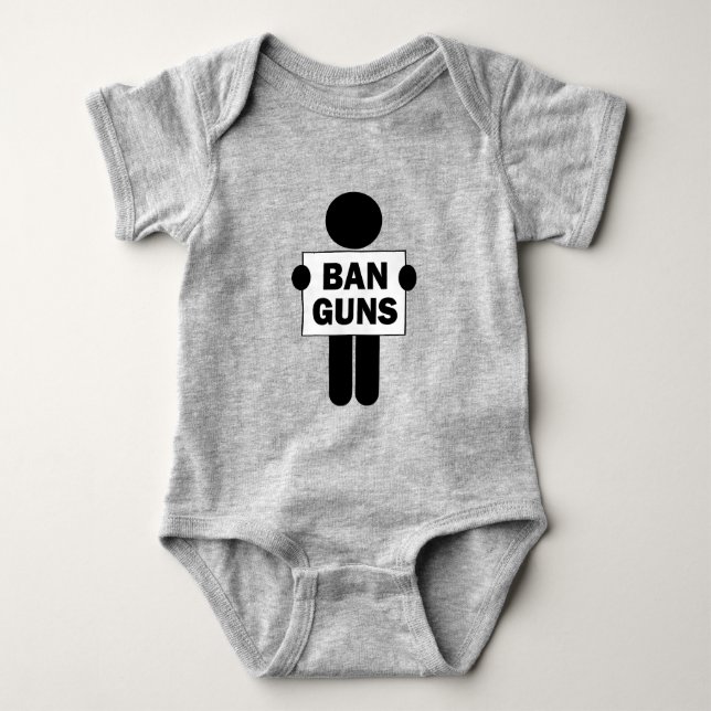 Body Para Bebê Armas Ban (Frente)