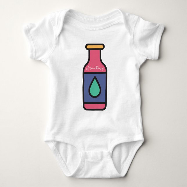 Body Para Bebê Aromaterapia (Frente)