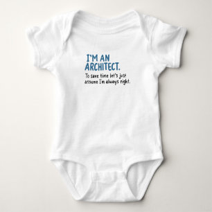 Body Para Bebê Arquiteto - Eu Sou Um Arquiteto