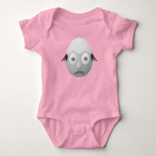 Body Para Bebê Arte de Ovo RG RA