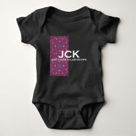 Body Para Bebê Arte do caleidoscópio de nove volumes