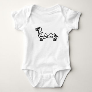 Body Para Bebê Arte geométrica de uma pista
