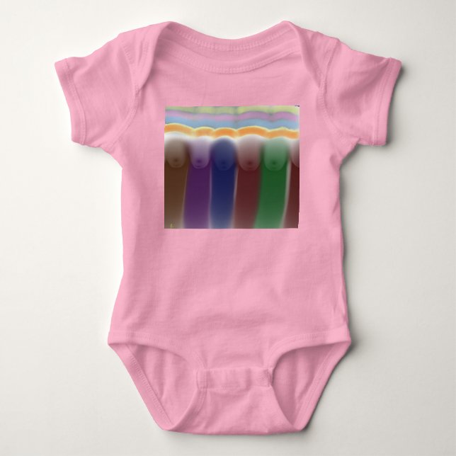 Body Para Bebê Arte Impressionista (Frente)