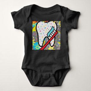 Body Para Bebê Artes dentárias