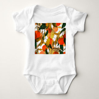 Body Para Bebê Árvore das tangerinas: padrão suculento e sem cost