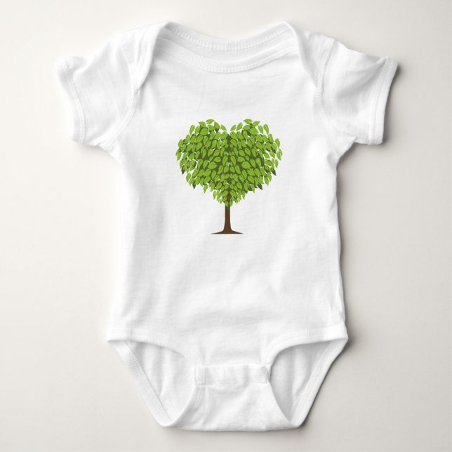 Body Para Bebê Árvore do Coração (Frente)