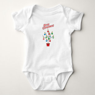 Body Para Bebê Árvore do Ramal de Natal - Feliz Natal