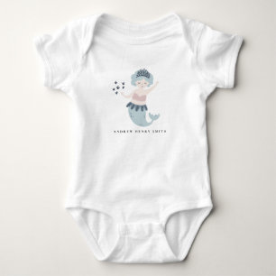 BODY PARA BEBÊ AS CRIANÇAS BONITAS ELEGANTES PINTAM AZUL AZUL PE