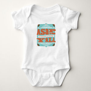 Body Para Bebê ASAP   Tão Sul Quanto Possível Y'ALL