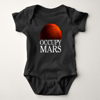 Body Para Bebê Astronauta Espacial do Occupy Mars