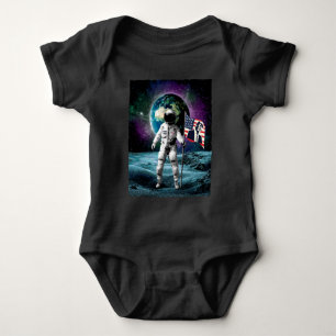 Body Para Bebê Astronautas para o Convite Trump 2024