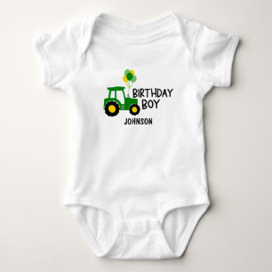 Body Para Bebê Atrator de menino de aniversário