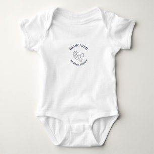 BODY PARA BEBÊ AUDIOLOGISTA DEDICADA