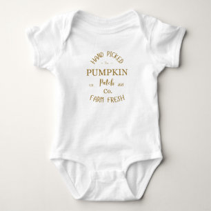 Body Para Bebê Autumn Harvest Baby Bodyfato Primeiro Dia de Ação