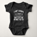 Body Para Bebê Avião Aéreo Funny Avião<br><div class="desc">Presente engraçado para crianças ou adultos que adoram ver aviões voando no céu. Presente perfeito para um comissário de bordo,  engenheiro,  enfermeiro,  instrutor,  médico ou mecânico ou piloto.</div>