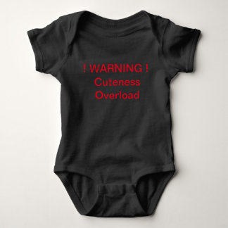 Body Para Bebê Aviso do bebê