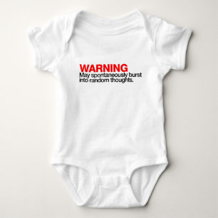 Body Para Bebê Aviso: maio rebentado
