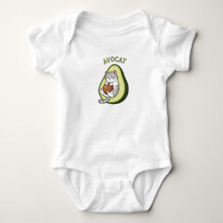 Body Para Bebê Avocat Cuteness