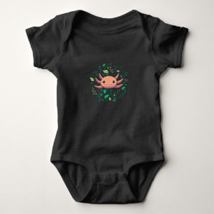Body Para Bebê Axolotl Animal Cute Pet Amantes de os animais Leg