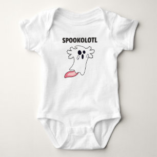 Body Para Bebê Axolotl Aspira Animais Cutros Para O Halloween B