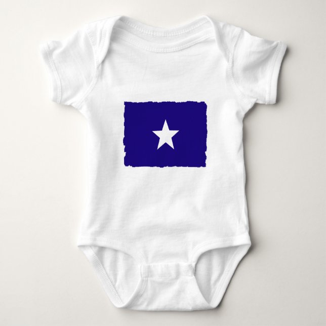 Body Para Bebê Azul Bonnie (Frente)