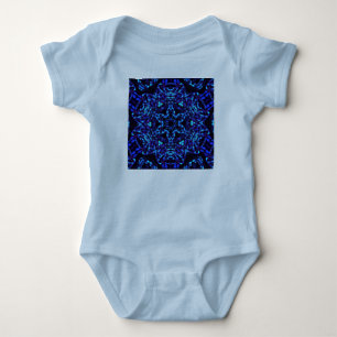 Body Para Bebê Azulada