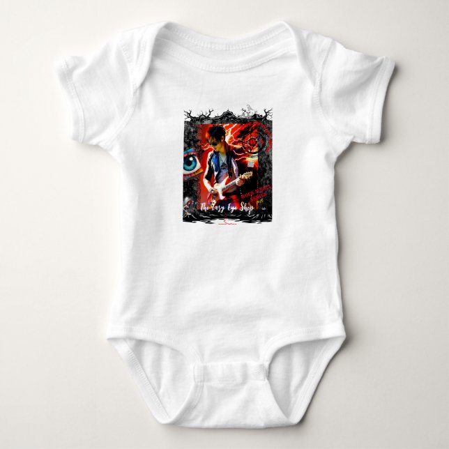 Body Para Bebê Babete TLES Rocker (Frente)