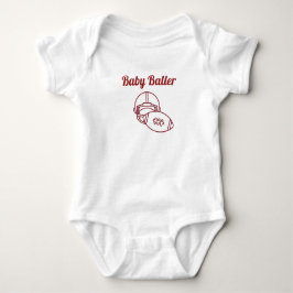 Body Para Bebê Baby Baller Tshirt