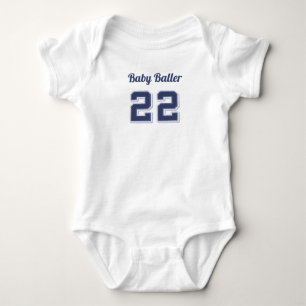 Body Para Bebê Baby Baller Tshirt