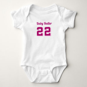 Body Para Bebê Baby Baller Tshirt