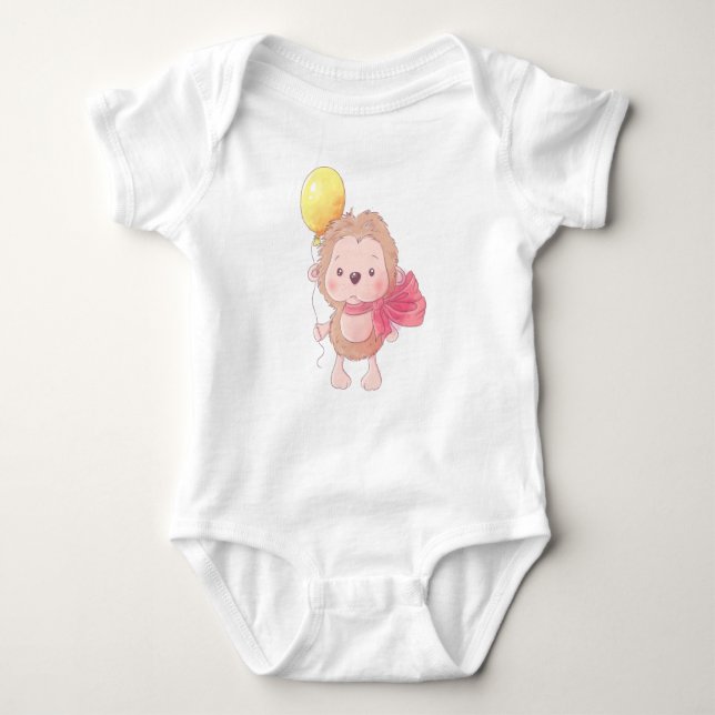 Body Para Bebê Baby Bodysuit (Frente)