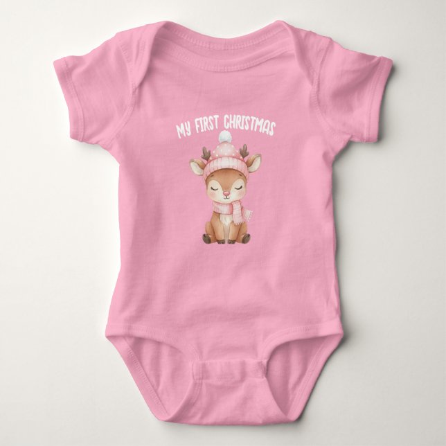 Body Para Bebê Baby bodysuit (Frente)