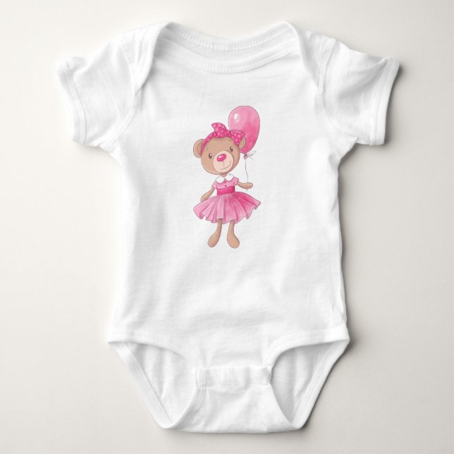 Body Para Bebê Baby Bodysuit (Frente)